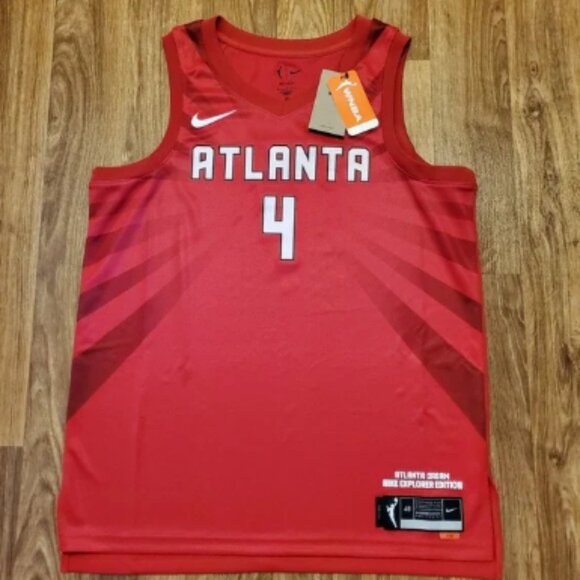 Atlanta Dream Jersey Women Large McDonald Nike Explorer Edition NBA Basketball - Picture 2 of 7